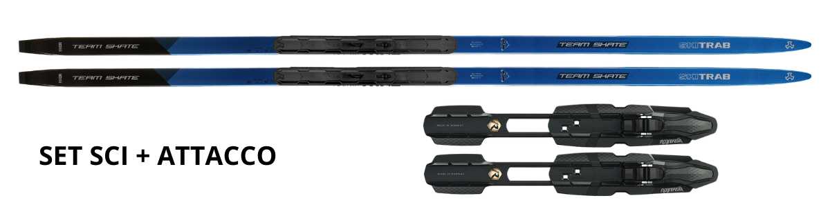 SET SKI TRAB SCI TEAM SKATE HARD + ATTACCO